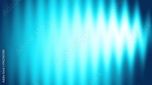 Abstract Cyan Blue Glowing Waveform Background with Vertical Light Rays