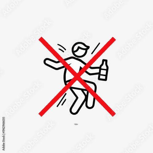 prohibition of drunkenness icon