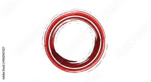 Red spiral whisk on white background isolated kitchen utensil