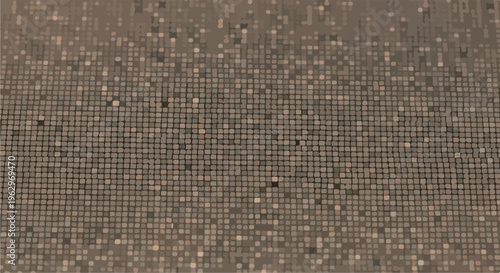 A textured mosaic pattern with rounded squares in earth-tone shades