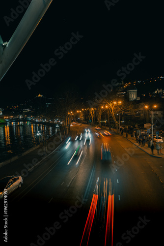 traffic at night