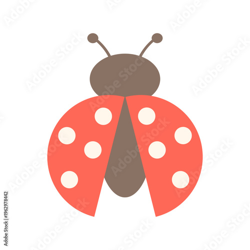 Cute Ladybug Illustration