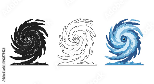 Simple black and white line art icon representing a heavy duty concrete mixer truck used for construction and material transport tasks