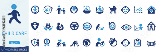 Abstract blue background with flowing wave lines and colorful alphabet letters in a modern vector design