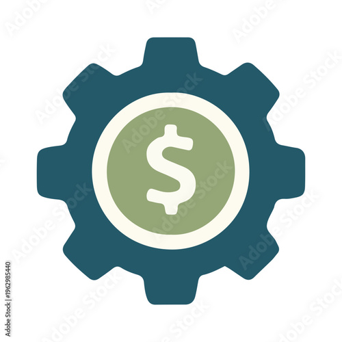Finance Gear Icon