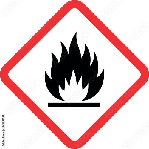 flammable, hazard, fire, flame, warning, safety, icon, chemical, risk, danger, symbol, sign, explosion, caution, emergency, fire safety, flammable symbol, toxic, explosive, safety sign, hazard sign, l