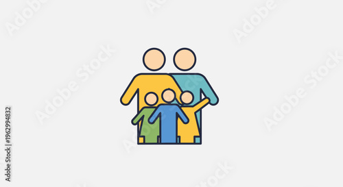 Diverse group of people standing together.