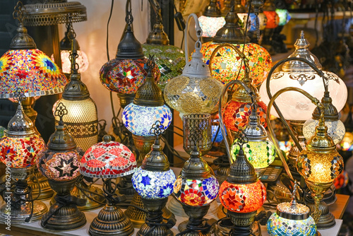 Multi-colored lamps for sale