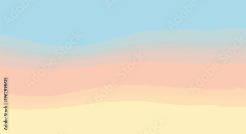 Abstract gradient of pastel colors with organic, undulating shapes