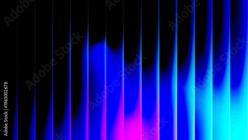 Abstract neon gradient vertical lines background modern glowing texture editable vector