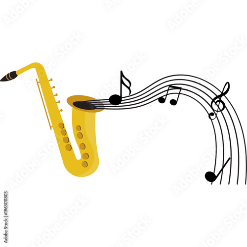 Saxophone Music Notes