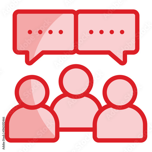 Team Communication Icon