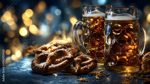 Wallpaper Mural Bar food art beer & pretzels Torontodigital.ca