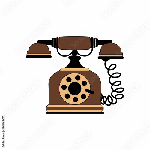 classic-style landline phone