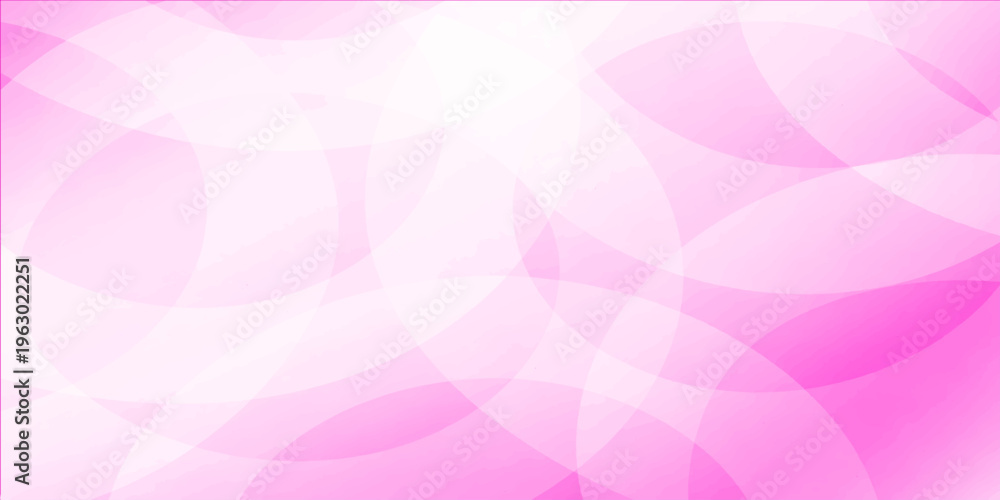 Fototapeta premium An artistic digital illustration featuring an abstract pink and purple background with futuristic geometric waves, light vector lines, and blue textures in a decorative curved pattern