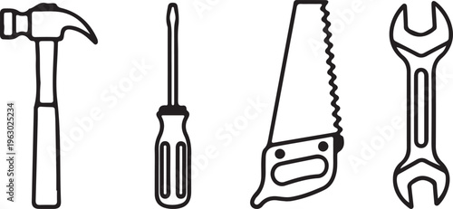 carpentry, tools, hammer, saw, chisel, wood, woodworking, craft, repair, builder, construction,