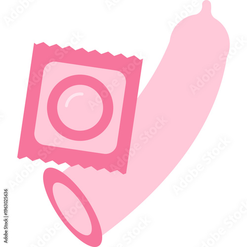 Condom and Packaging Icon