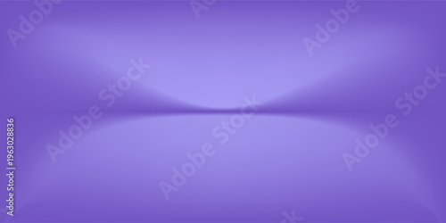 Abstract gradient podium background. Violet, purple and lilac empty 3d studio backdrop. Clean scene for product presentation mockup template. Vector illustration