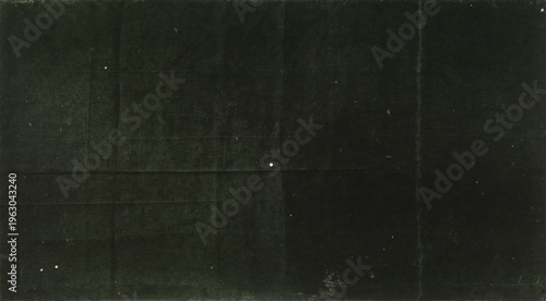 Folded Dark Paper Texture with Creases and Imperfections Background