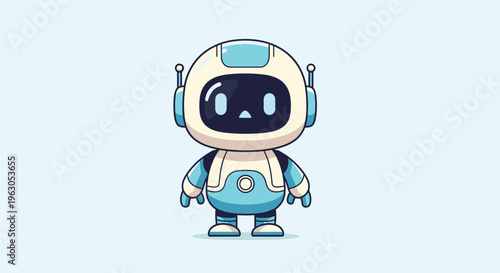 Cartoon Robot Character Illustration Design 8.
