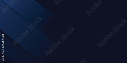 Dark blue modern business abstract background. Vector illustration design for presentation, banner, cover, web, flyer, card, poster, wallpaper, texture, slide, magazine, and powerpoint