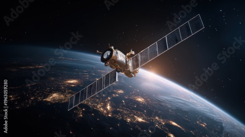 Satellite earth orbit
