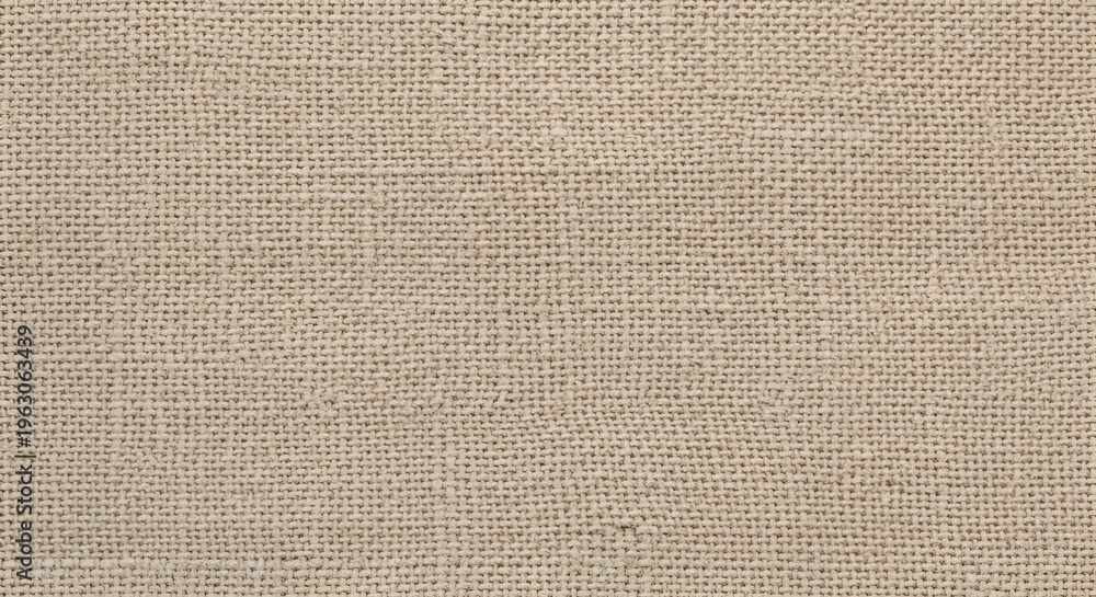 Fototapeta premium Undyed linen texture where natural fibers create raw organic beauty