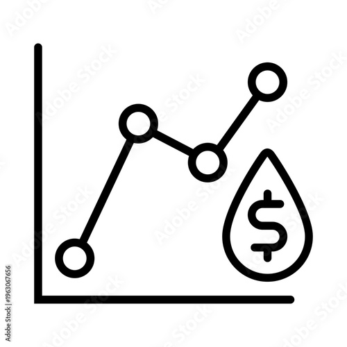 Oil icon vector. Fuel Illustration sign. Petroleum symbol. petrol logo. 