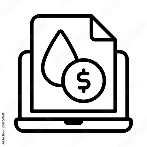 Oil icon vector. Fuel Illustration sign. Petroleum symbol. petrol logo. 