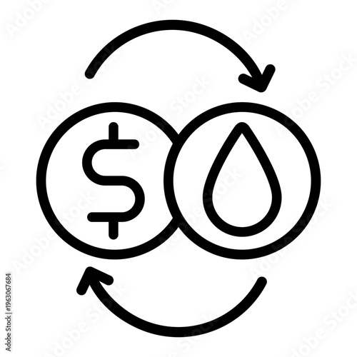 Oil icon vector. Fuel Illustration sign. Petroleum symbol. petrol logo. 