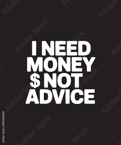 Minimalist "Financial Independence" Typography: Professional Text Art for Growth and Profit