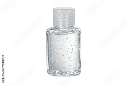 Hand sanitizer gel bottle for hygiene and protection