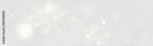 Yellow glitter dust sparkles with shimmer in soft light. Twinkle particle highlights flare across bokeh, while stardust, sparks, lens flare, glare, magical festive glow enrich the PNG illustration.
