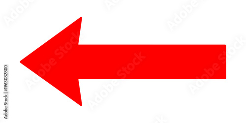 Isolated red arrow icon and 3d vector symbol illustration set on white background indicating success and upward business direction concept for web button design