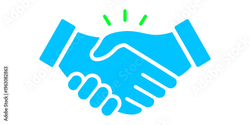 A vector illustration design of people's hands holding hands as a business handshake symbol to represent teamwork, partnership, and friendship through a concept of cooperation and help