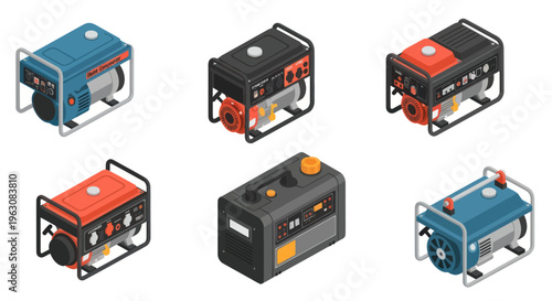 Generators for power supply systems.