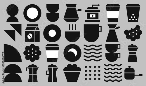 Coffee Icons Set