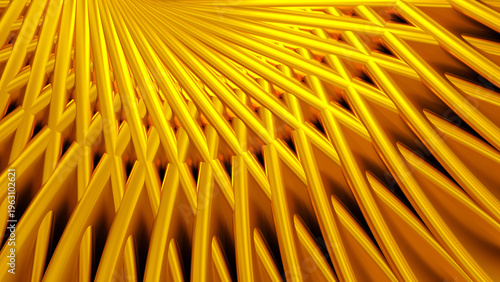 Gold striped pattern backgr...