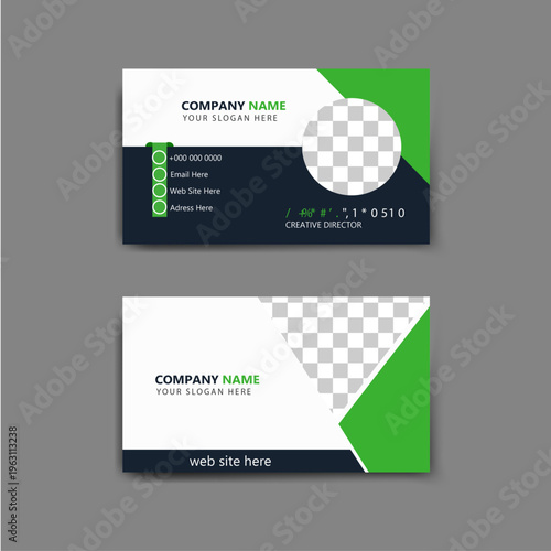 corporate business card template