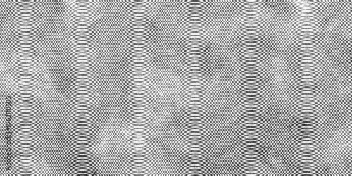  Retro Halftone Line Overlay Texture