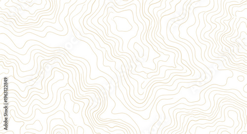 Topographic contour map lines pattern abstract background overlay design element