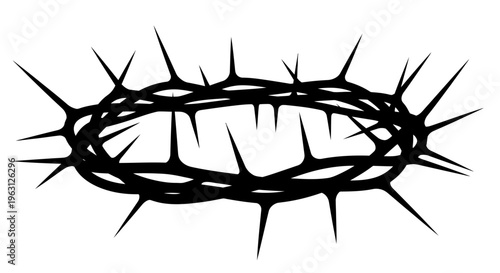 Crown of Thorns Symbolizing Sacrifice and Suffering.