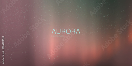 aurora light gradient luminous sky illumination background