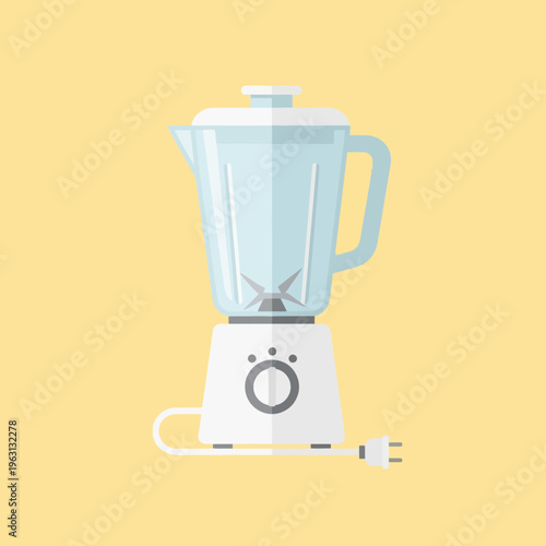 Electric Blender Kitchen Appliance Device.