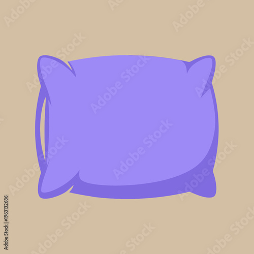 Purple Cat Shaped Pillow Closeup.