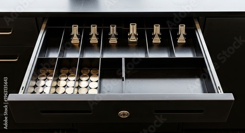Jewelry organizer with gold necklaces.