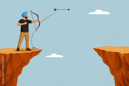 Man with Bow and Arrow