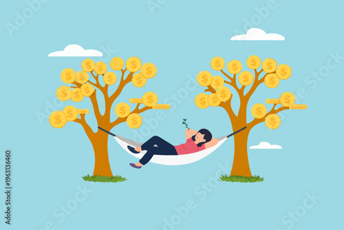 Relaxing With Money Trees