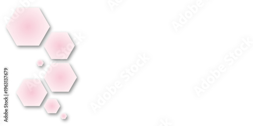 Abstract trendy technology of gradient colorful hexagonal element pattern artwork design background. Use for ad, poster, presentation, print, artwork.