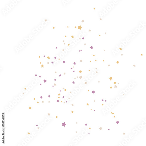 Wallpaper Mural Festive confetti of stars, vector illustration. Torontodigital.ca